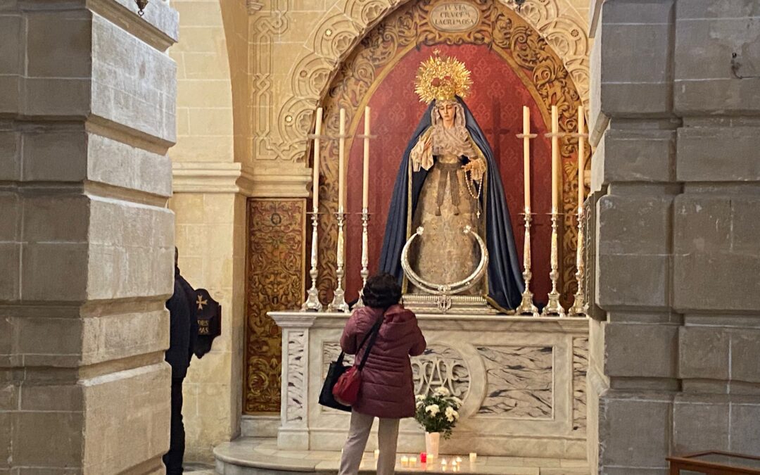 Este lunes 13 de enero hemos tenido visita a San Juan de los Caballeros