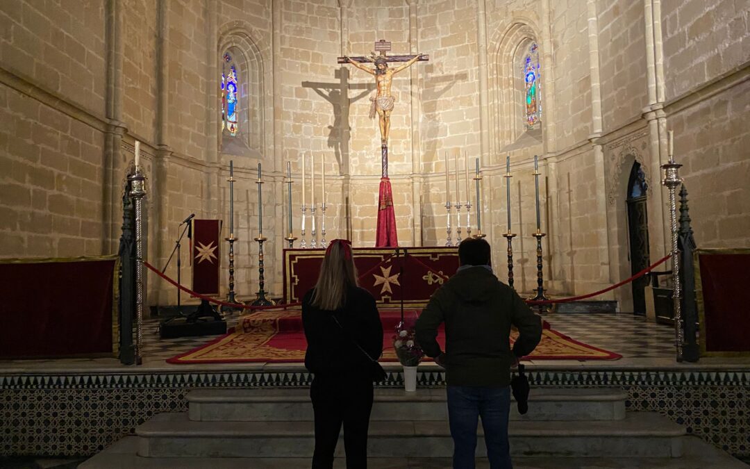 Este lunes 20 de enero hemos tenido visita a San Juan de los Caballeros