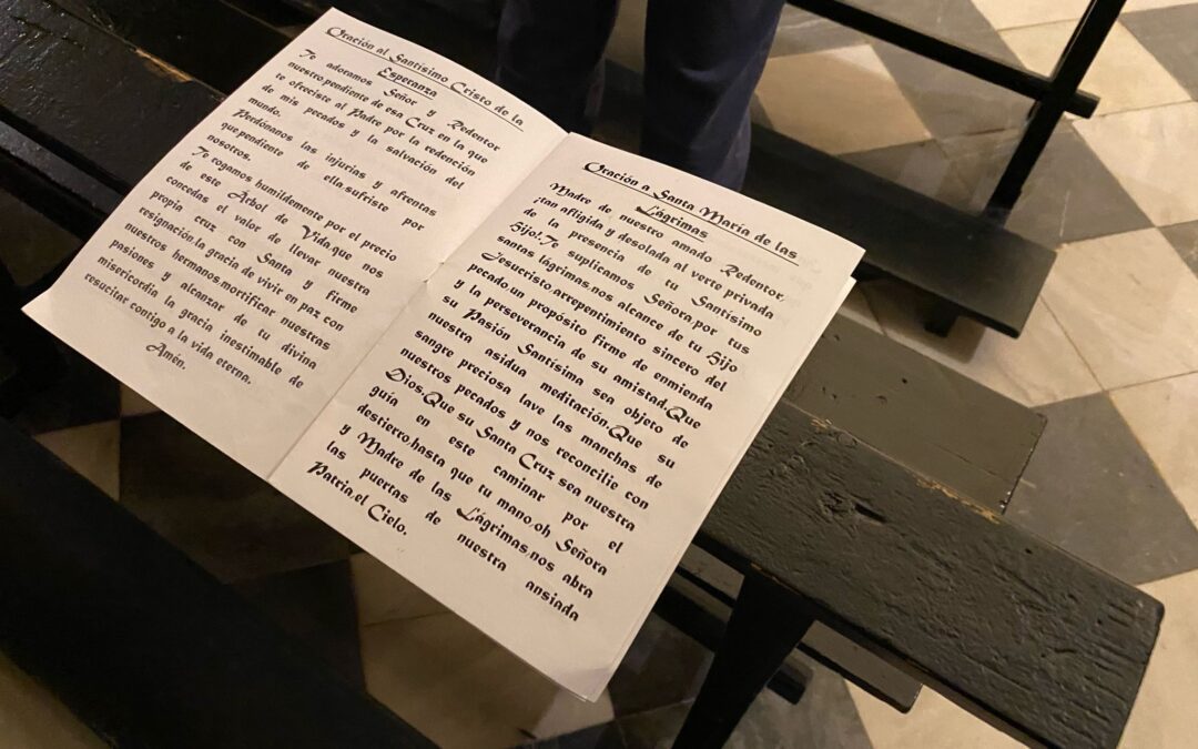 Hoy jueves día 20 de marzo Cultos semanales en San Juan a las 20.00 horas