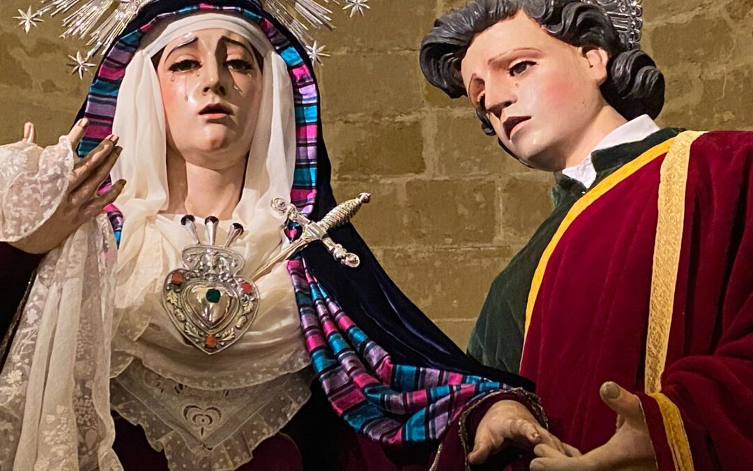 Preparando los Cultos Cuaresmales. Nuestra Señora de las Lágrimas