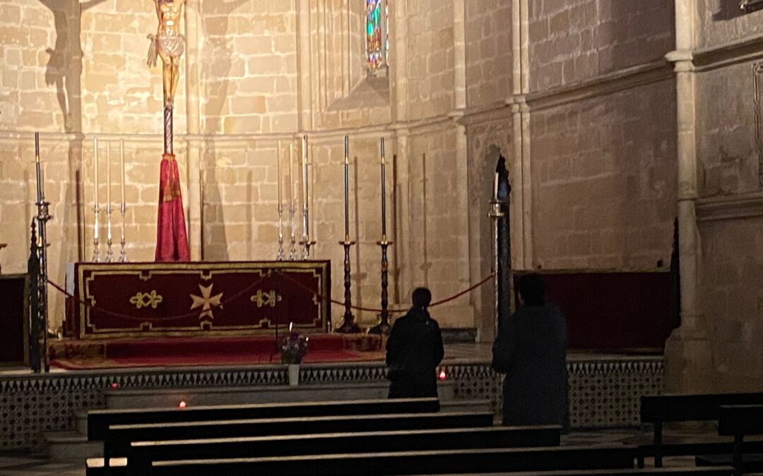 Este lunes 3 de febrero hemos tenido visita a San Juan de los Caballeros