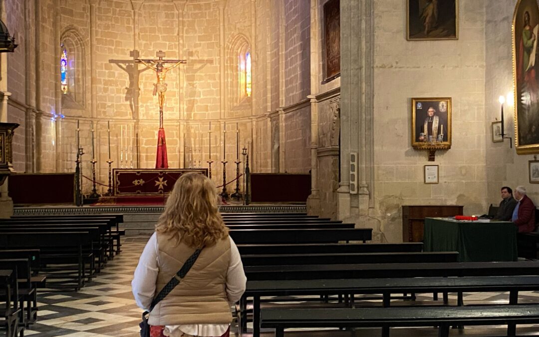 Este lunes 17 de febrero hemos tenido visita a San Juan de los Caballeros