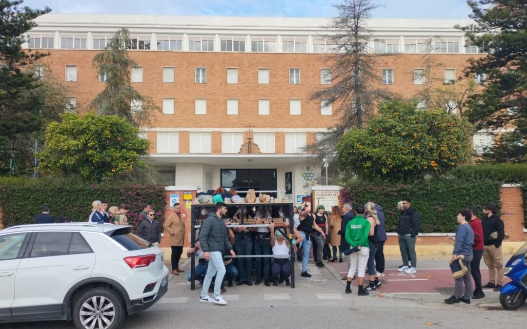 En la mañana de este domingo día 2 ha tenido lugar el primer ensayo de la cuadrilla del misterio