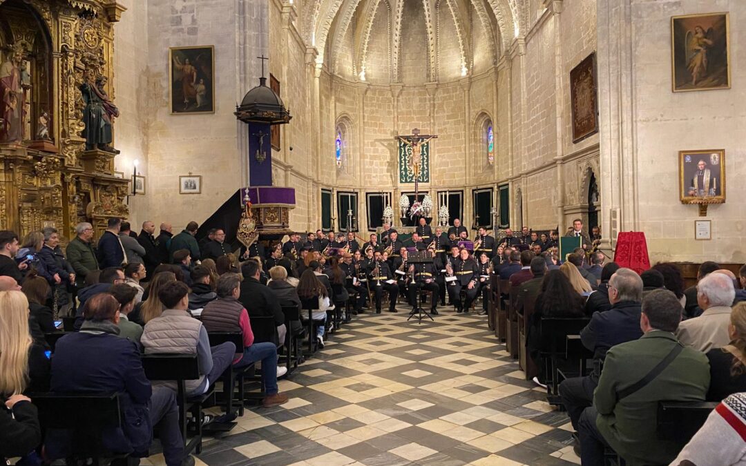 Concierto de la Banda de CCyTT de Jesús Nazareno de Utrera en San Juan de los Caballeros