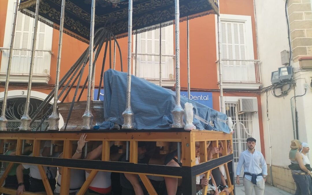 Ensayo de la cuadrilla del paso de palio