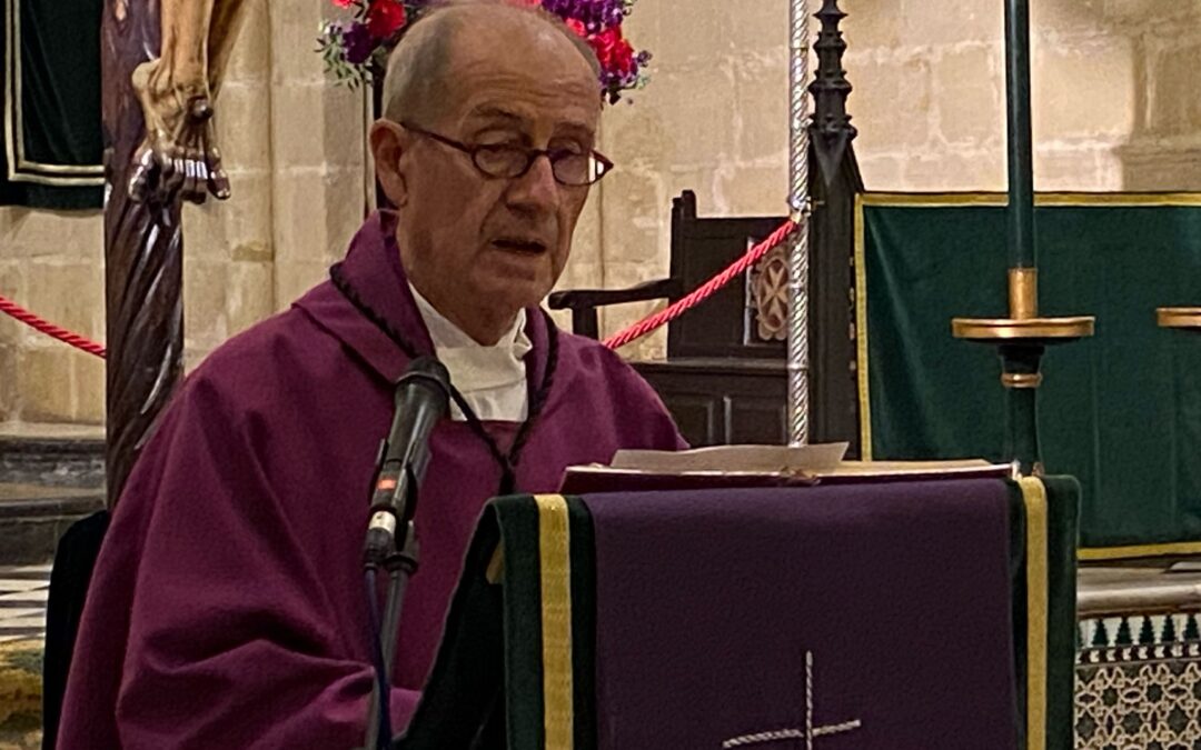 Agradecimiento al Padre Germán Cremades