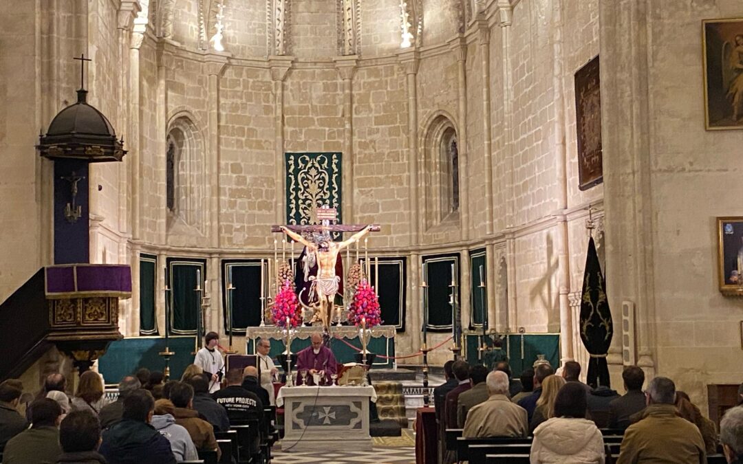 Hoy jueves día 6 a las 20.30 horas segundo día del Quinario de la Hermandad en San Juan