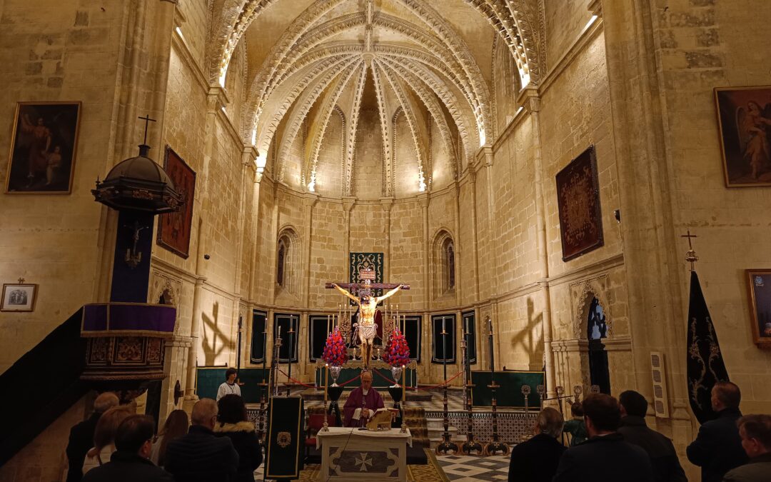 Este sábado día 8 hemos celebrado la cuarta jornada del quinario de la Hermandad