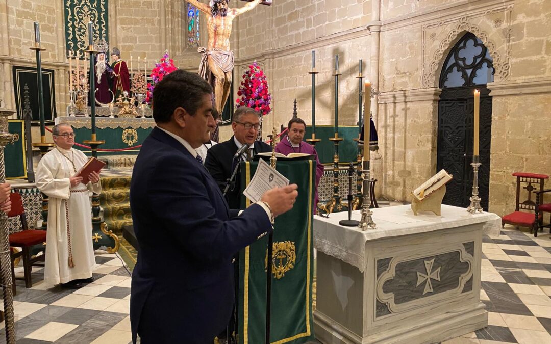 Recepción de los nuevos hermanos