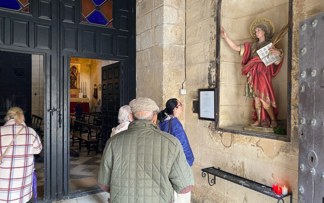 Hoy lunes 17 de marzo visita a San Juan de los Caballeros