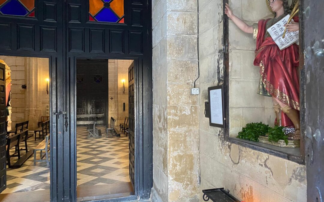 Hoy lunes 31 de marzo visita a San Juan de los Caballeros