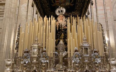 Nuestra Señora de las Lágrimas espectacular en su paso de salida