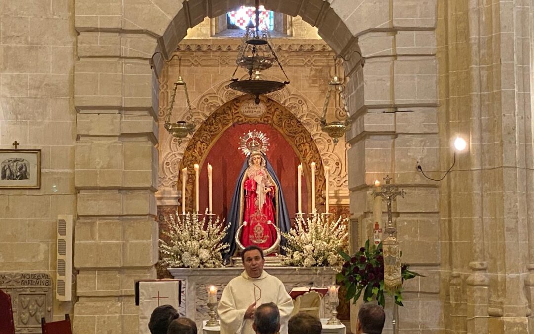 Hoy sábado día 14 Misa de Hermandad en San Juan a las 20.30 horas