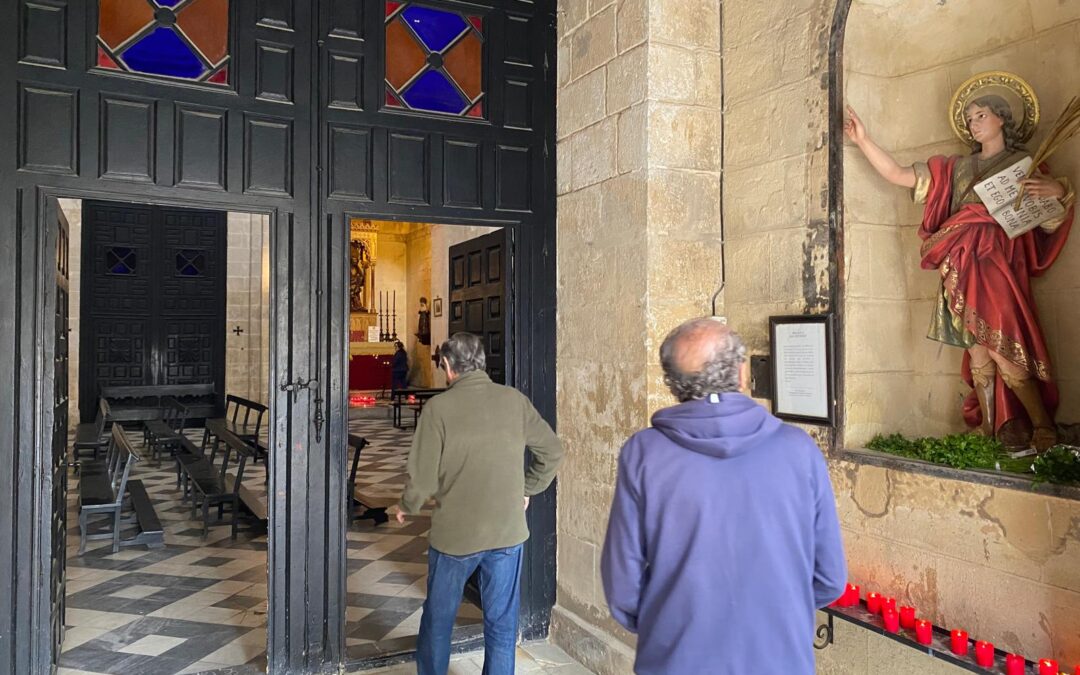 Hoy lunes 12 de mayo visita a San Juan de los Caballeros