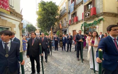 Nuestra Hermandad asiste a la Procesión del Corpus