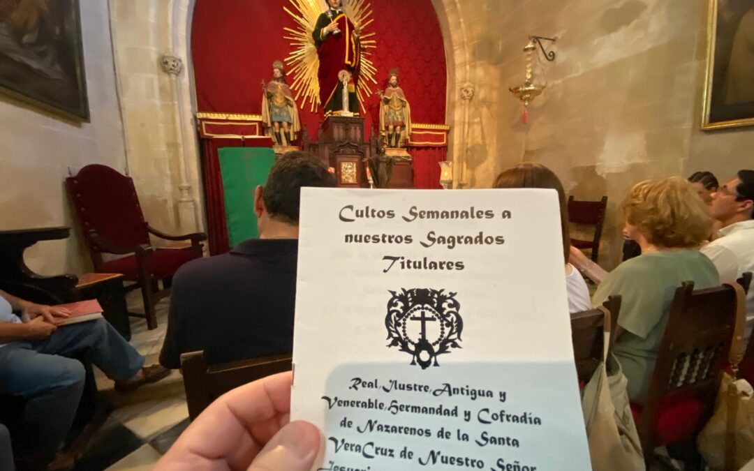 Hoy jueves 3 de julio Cultos semanales en San Juan