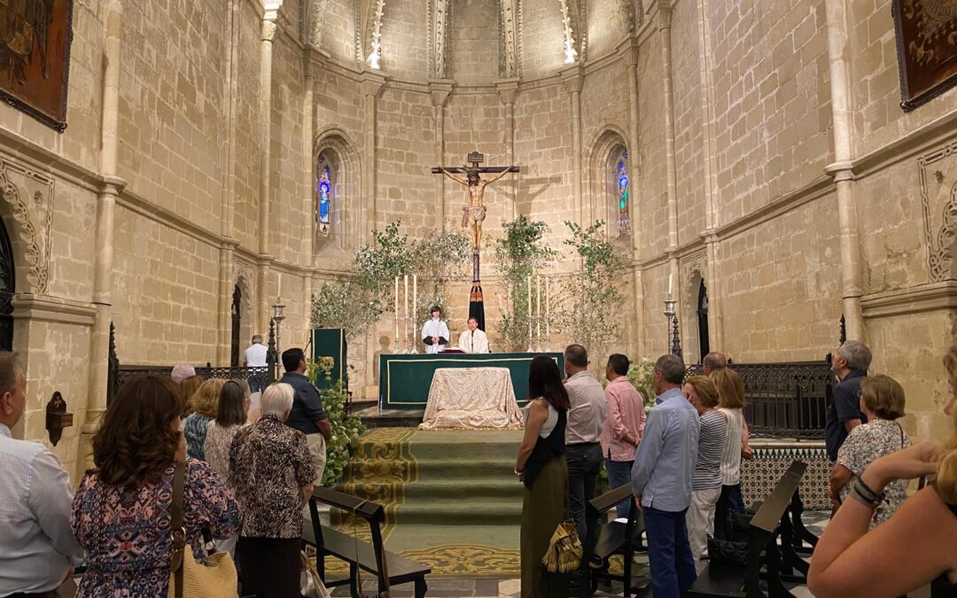 Este sábado día 14 hemos tenido Misa de Hermandad en San Juan