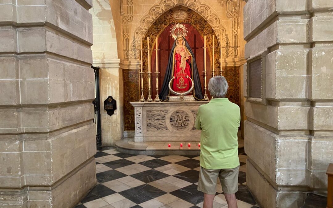 Este lunes 9 de junio hemos tenido visita a San Juan de los Caballeros
