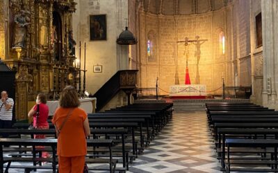Este lunes 30 de junio hemos tenido visita a San Juan de los Caballeros