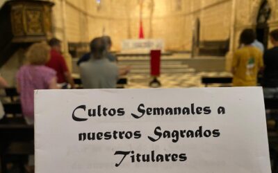 Hoy jueves 10 de julio Cultos semanales en San Juan de los Caballeros
