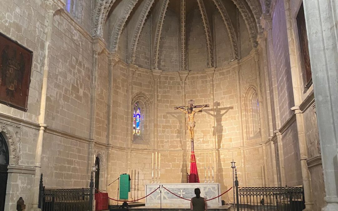 Este lunes 28 de julio hemos tenido visita a San Juan de los Caballeros