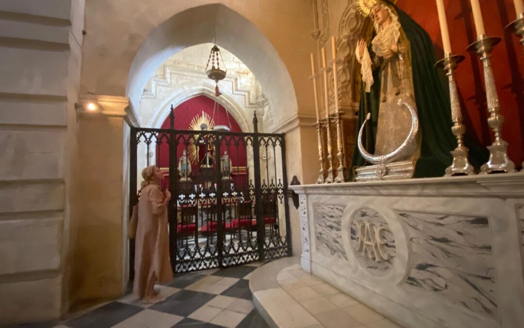 Este lunes 4 de agosto hemos tenido visita a San Juan de los Caballeros solo por la mañana