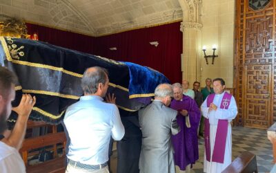 Nuestra Hermandad asiste al entierro de Jeronimo Roldán