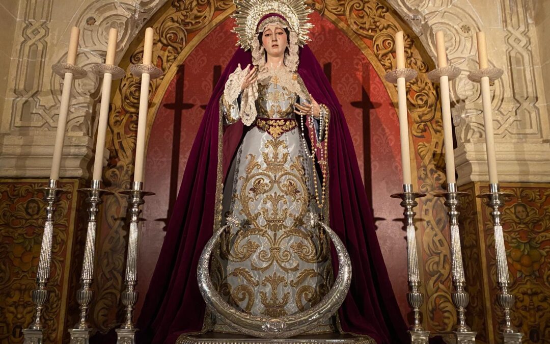 La Virgen de las Lágrimas vuelve a su capilla