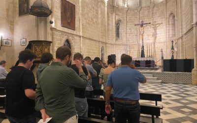 Este jueves 23 de octubre hemos tenido visita en San Juan de los Caballeros