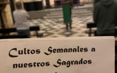 Hoy jueves 30 de octubre Cultos semanales en San Juan a las 20.30 horas