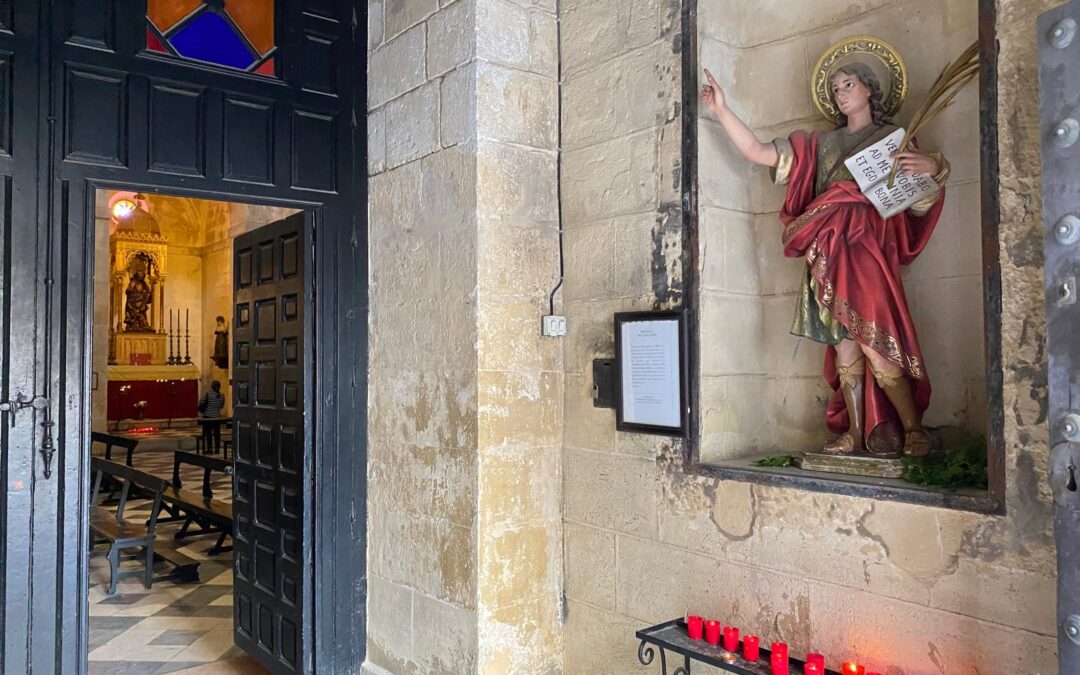 Hoy lunes 20 de octubre tenemos visita a San Juan de los Caballeros