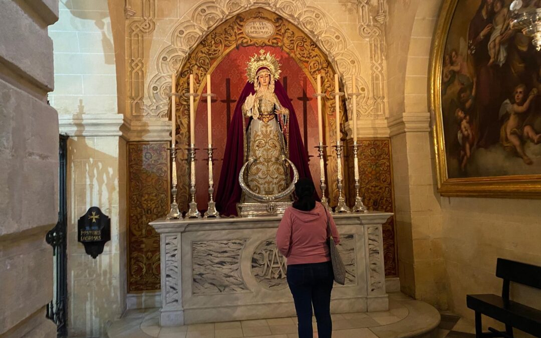 Este lunes 20 de octubre hemos tenido visita a San Juan de los Caballeros