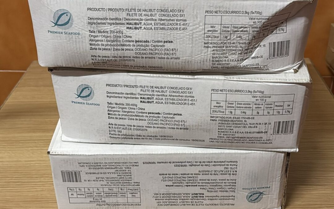 Nueva entrega de alimentos de la Bolsa de Caridad de la Hermandad