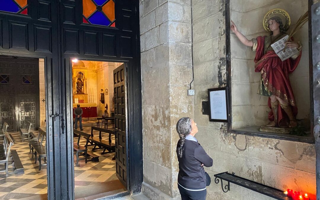 Hoy lunes 17 de noviembre tenemos visita a San Juan de los Caballeros