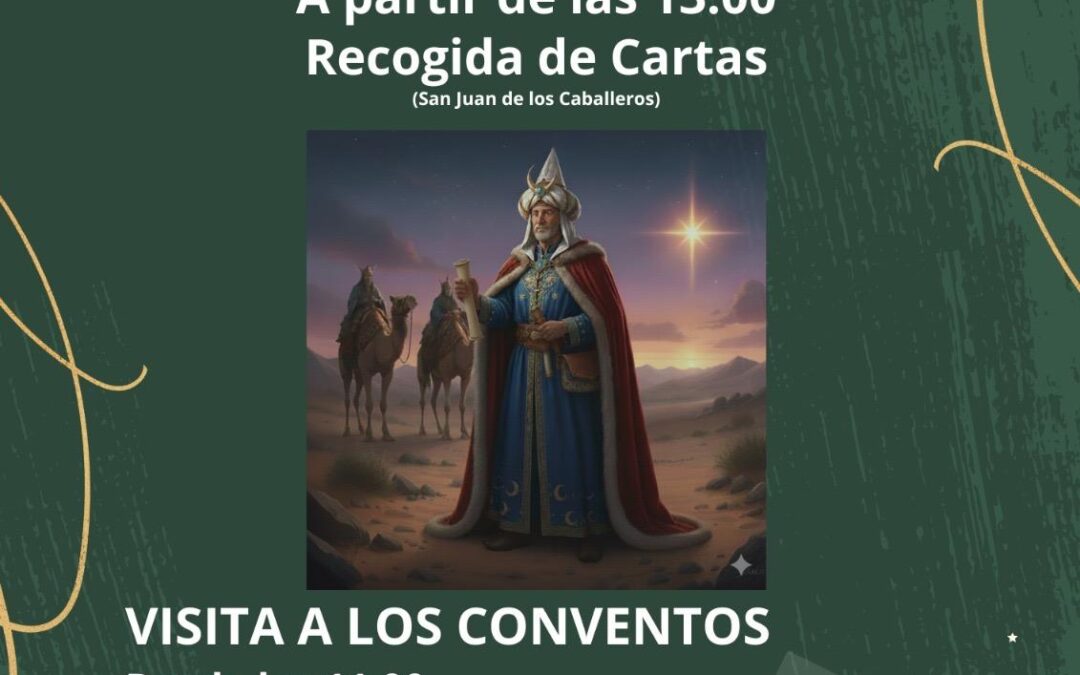 El Chambelán Real visitará San Juan de los Caballeros el próximo 4 de Enero