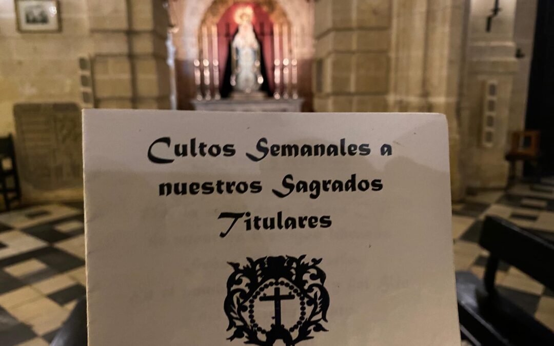 Hoy jueves 8 de enero Cultos semanales en San Juan a las 20.00 horas