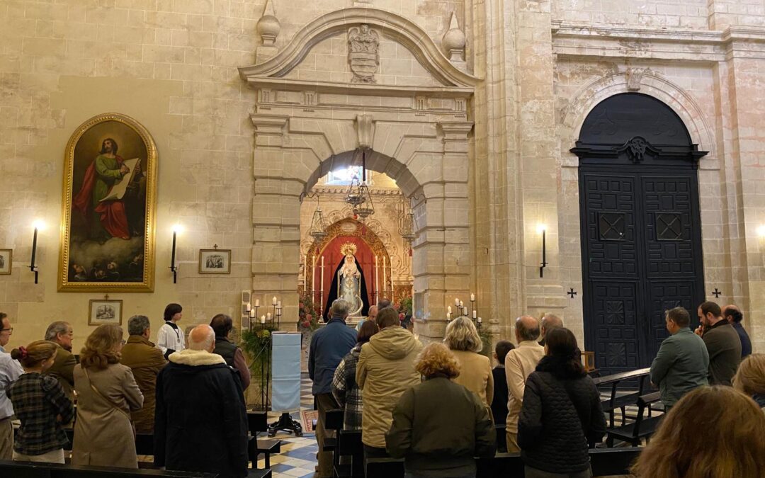 Este lunes festividad de la Inmaculada hemos tenido Misa de Hermandad