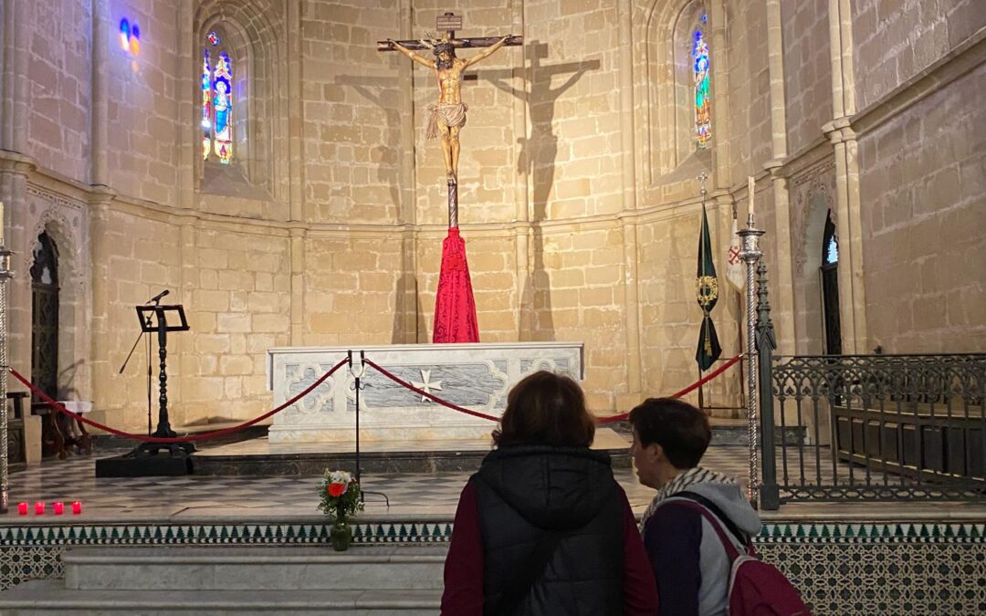 Este lunes 1 de diciembre hemos tenido visita a San Juan de los Caballeros