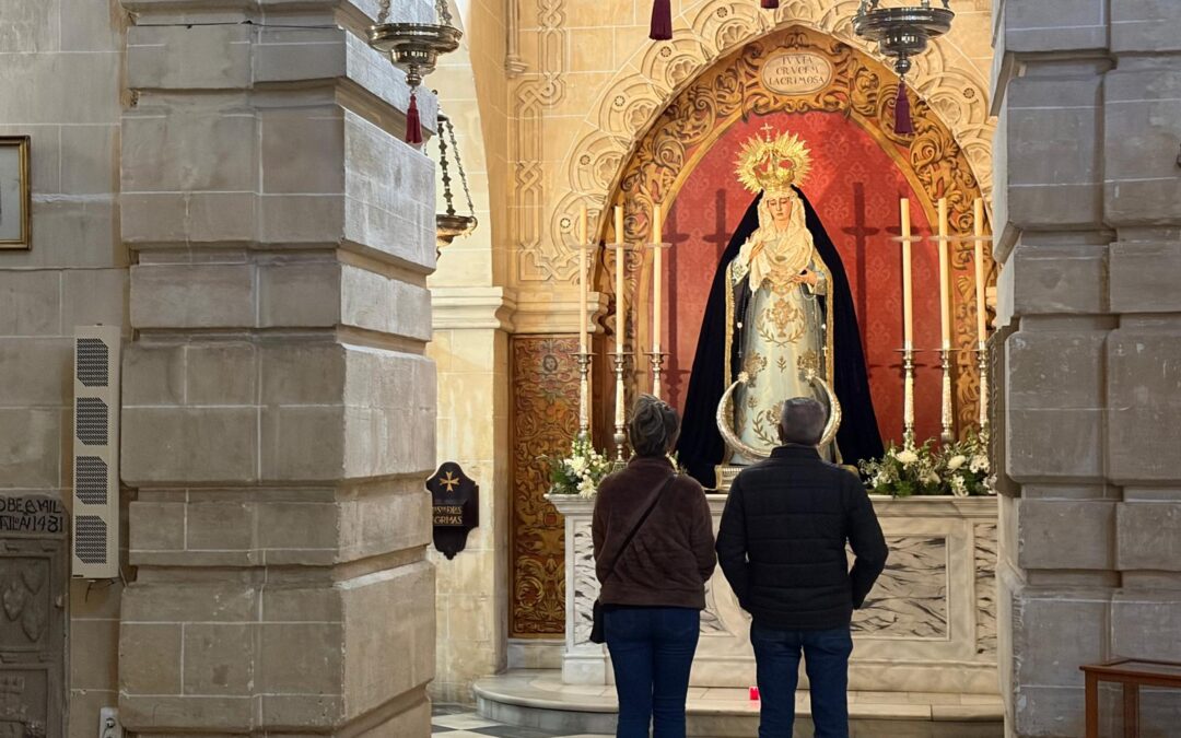 Este lunes 22 de diciembre hemos tenido visita a San Juan de los Caballeros