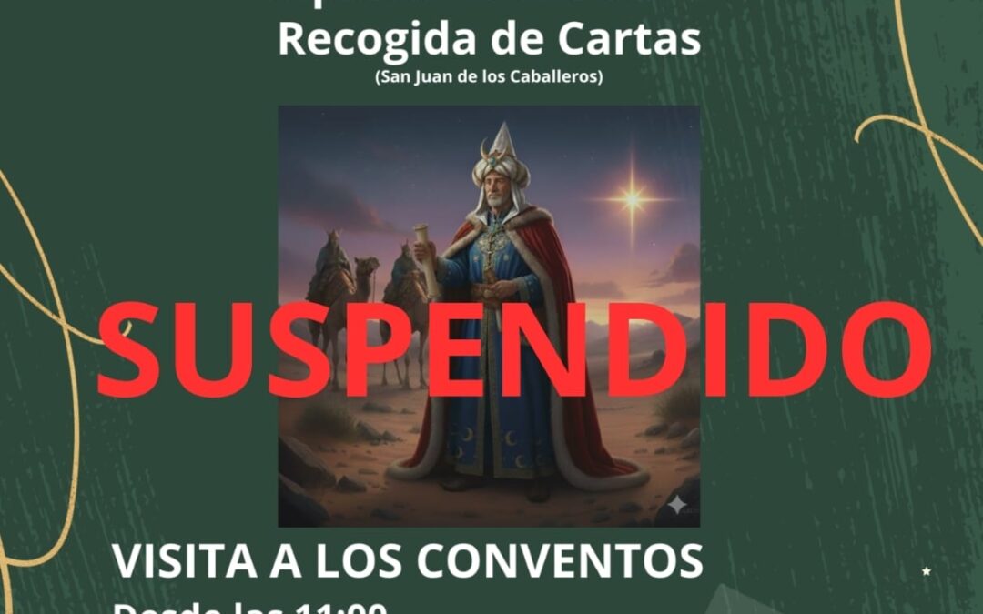 Suspendido el acto de la llegada del Chambelán Real a San Juan de los Caballeros