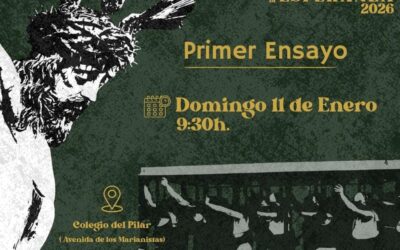 Este domingo 11 de enero a las 09.30 primer ensayo del misterio en el Pilar