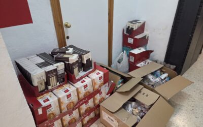 Nuevo reparto de alimentos de la Bolsa de Caridad de nuestra Hermandad