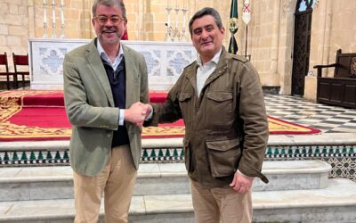 Visita del Pregonero a la Hermandad