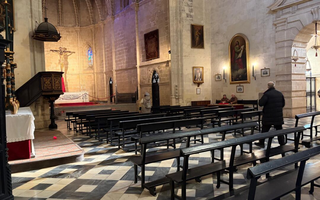 Este lunes 12 de enero hemos tenido visita a San Juan de los Caballeros