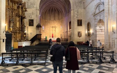 Este lunes 19 de enero hemos tenido visita a San Juan de los Caballeros