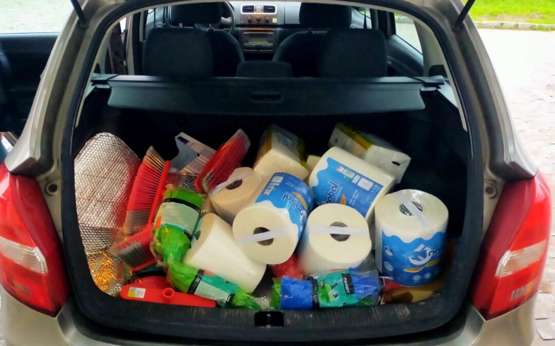 Comienza la entrega de productos de la campaña «Jerez tiene Esperanza»