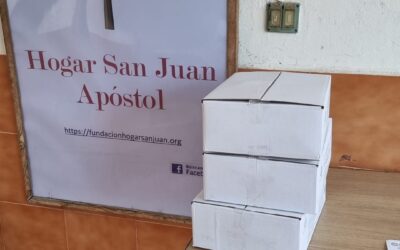 Nueva entrega de alimentos de la Bolsa de Caridad de nuestra cofradía