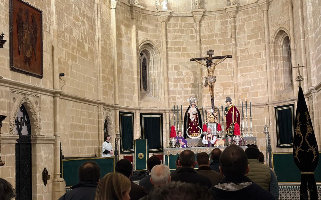 Este viernes hemos celebrado la tercera jornada del Quinario de la Hermandad