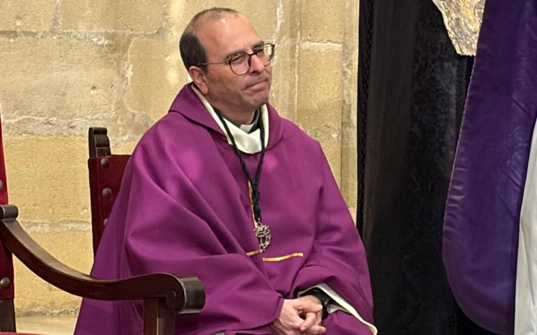 El Padre Rafa Iglesias nos ha acompañado en esta tercera jornada del Quinario