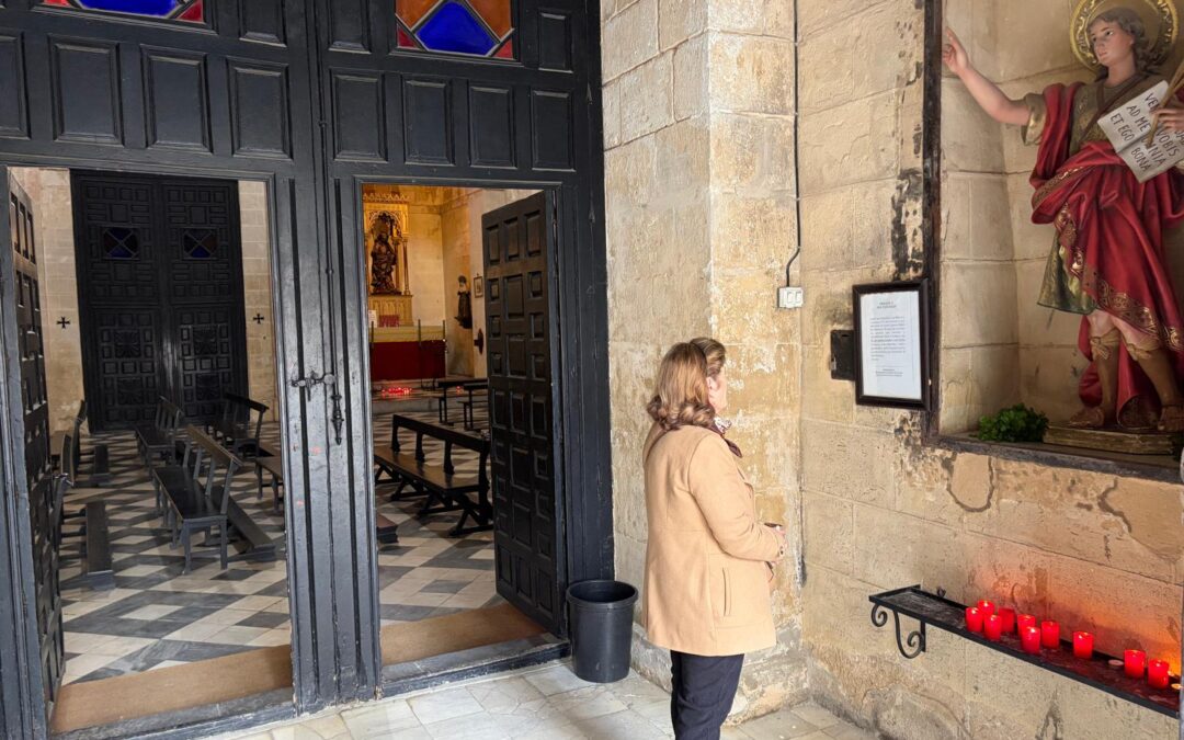 Hoy lunes 23 de febrero visita a San Juan de los Caballeros